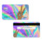 Holograph  Credit Card Nail Tech add logo