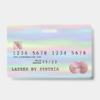 Holograph Credit Card Style Holographic Foil