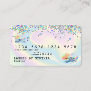 Holograph  Modern Credit Card Style