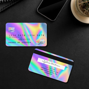 Holograph  Modern Credit Card Style