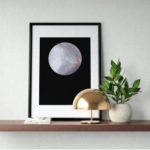 Holographic 80s Modern Futuristic Art Poster