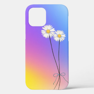 Holographic Abstract and Daisies Case-Mate iPhone  12 Case