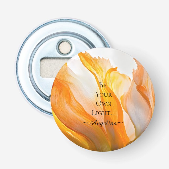 Holographic Aesthetic Bottle Opener (Front)