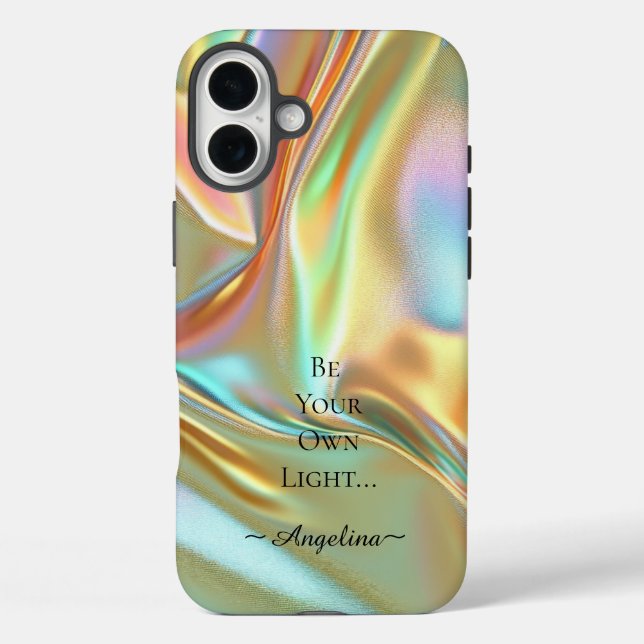 Holographic Aesthetic Case-Mate iPhone Case (Back)