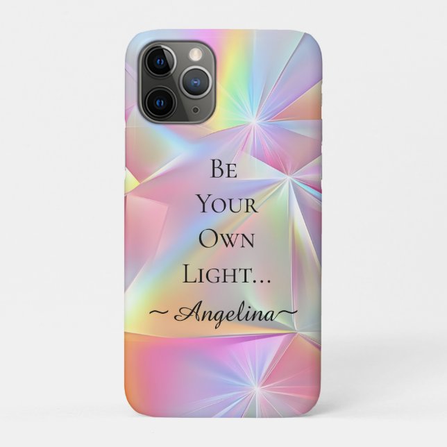 Holographic Aesthetic Case-Mate iPhone Case (Back)