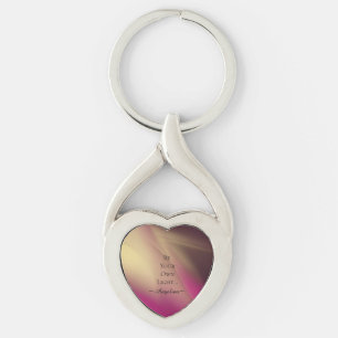 Holographic Aesthetic Key Ring