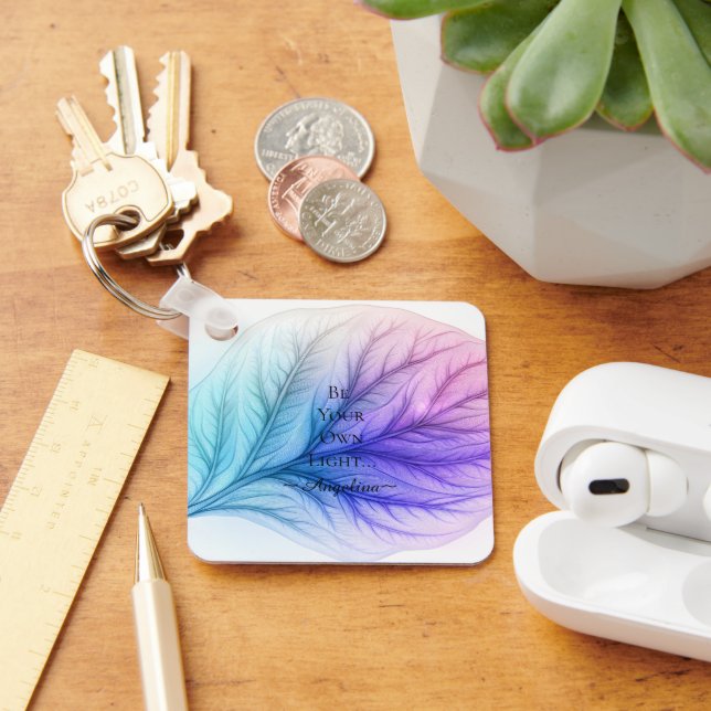 Holographic Aesthetic Key Ring (Desk)
