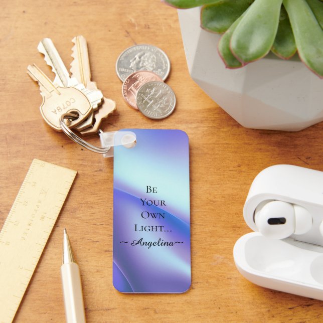 Holographic Aesthetic Key Ring (Desk)