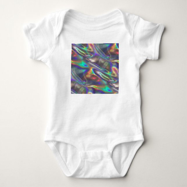 holographic baby bodysuit (Front)