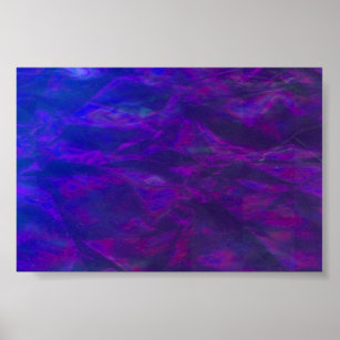 Holographic Background Poster
