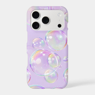 Holographic Bubble iPhone Case Y2K Iridescent