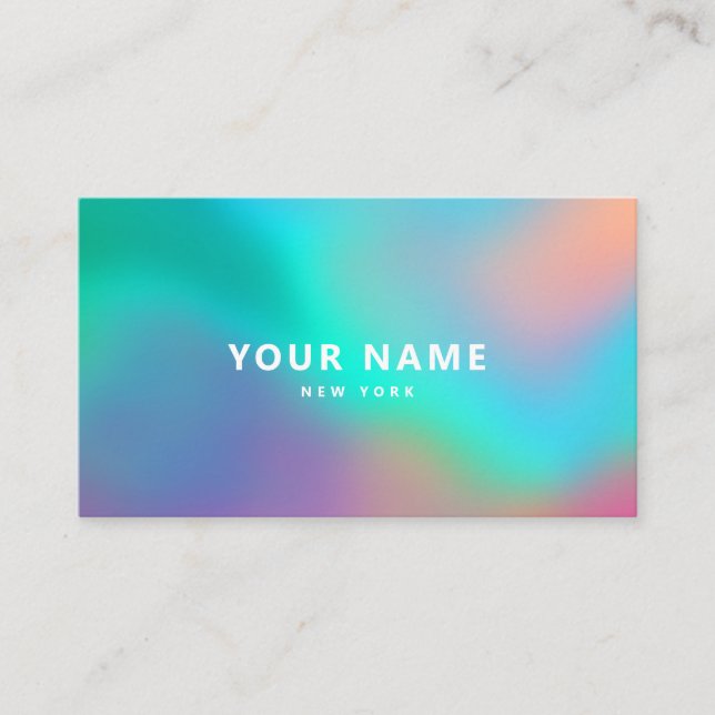 Holographic Business Card (Front)