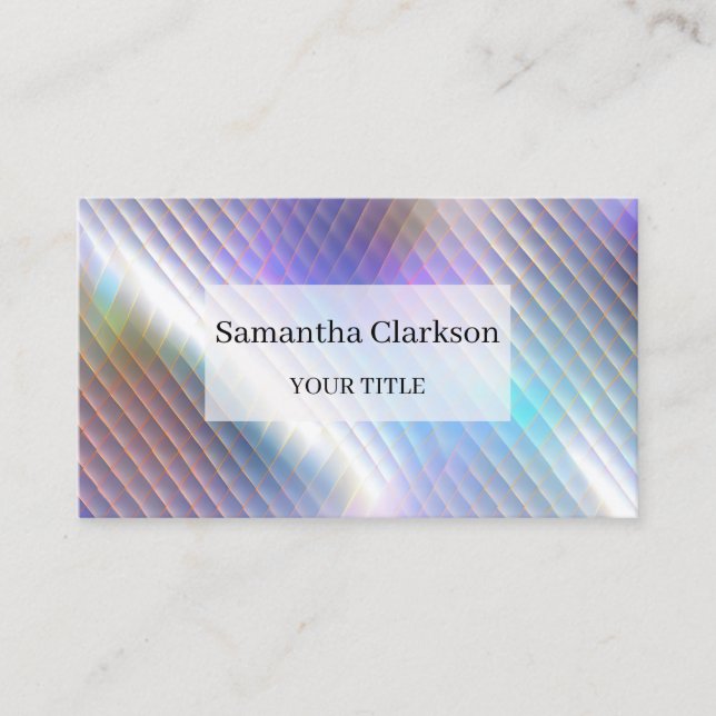 Holographic Business Card (Front)