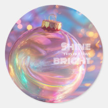 Holographic Christmas Ornament