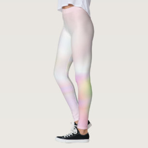 Holographic color spectrum leggings