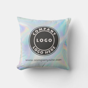Holographic Company Logo Business Showroom Custom Cushion