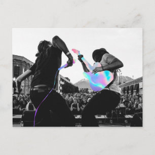 Holographic Concert Postcard