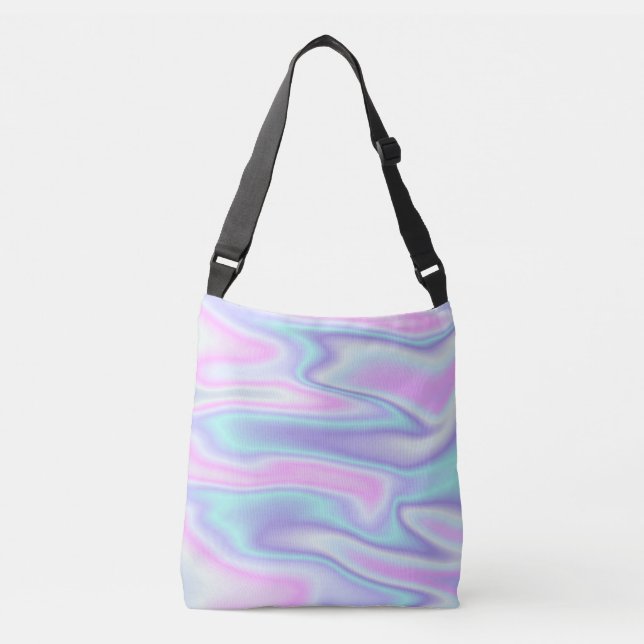 Holographic Design Crossbody Bag (Front)