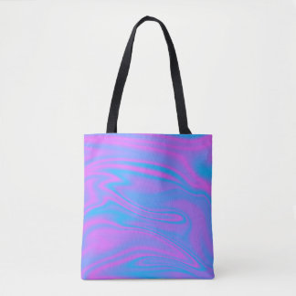 Holographic Design Tote Bag