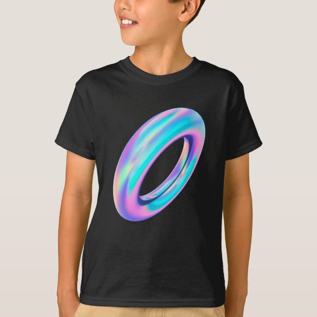 Holographic Donut T-Shirt (Front)
