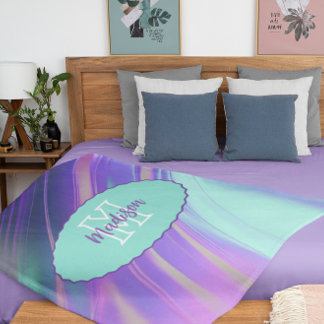 Holographic Dreams Customisable Fleece Blanket