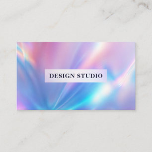 Holographic Foil Business Card