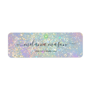 Holographic Glam Glitter Elegant Sparkles