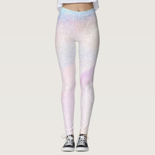 Holographic Glam Glitter Leggings