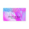 Holographic Glitter Drips Beauty Salon Pink Blue