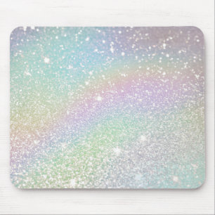 Holographic Glitter Mouse Mat