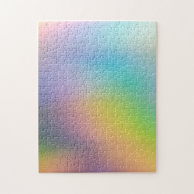 Holographic Gradient Rainbow Challenging Jigsaw Puzzle (Vertical)
