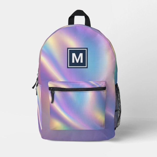 Holographic Iridescent Backpack (Front)