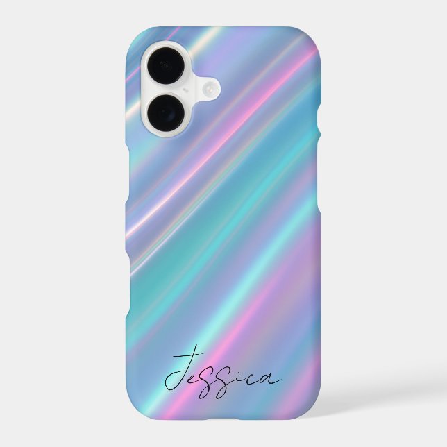 Holographic Iridescent Waves (Back)