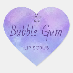 Holographic Lip Scrub Product Label