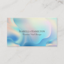 Holographic Liquid Business Card