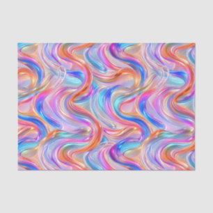 holographic liquid tissue paper