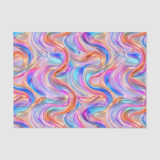 holographic liquid tissue paper (Front)