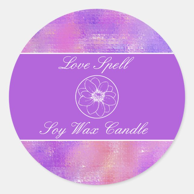 Holographic Logo Product Label (Front)