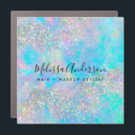 Holographic Opal Stone Glitter Car Magnet<br><div class="desc">A stylish design for your business</div>