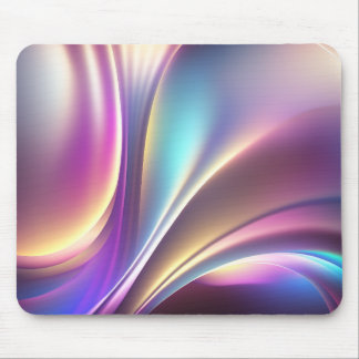 Holographic pattern mouse mat