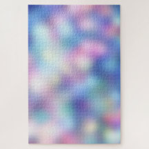 Holographic Purple Bokeh Blur Colourful Gradient