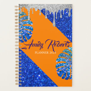 Holographic Purple Glitter Luxury Glam Planner