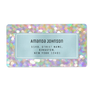 Holographic RSVP Framed Boutique Online Blue