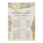Holographic Signature Script Glitter Service Price