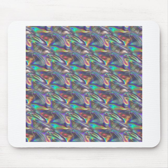 holographic silver mouse mat (Front)