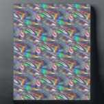 holographic silver plaque<br><div class="desc">hologram, holographic, silver, metallic, shiny, rainbow, hipster, futuristic, glitter, glittery, glittering, print, pattern, mirror, shining, retro, foil, future - "silver metallic"holographic hologram silver metallic futuristic hipster glitter glittery aluminumhologram, holographic, silver, metallic, shiny, rainbow, hipster, futuristic, glitter, glittery, glittering, print, pattern, mirror, shining, retro, foil, future - "silver metallic"holographic hologram silver...</div>