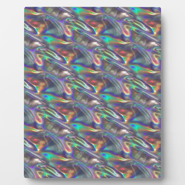 holographic silver plaque (Front)