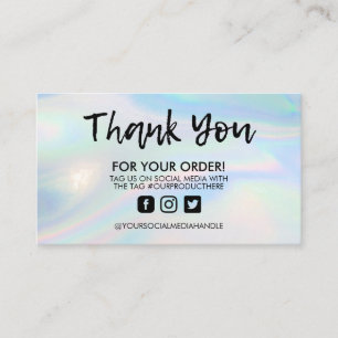 Holographic Thank You Media Insert