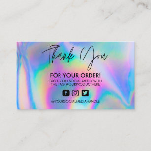 holographic business cards uk