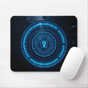 Holographic Vault Lock Mouse Mat
